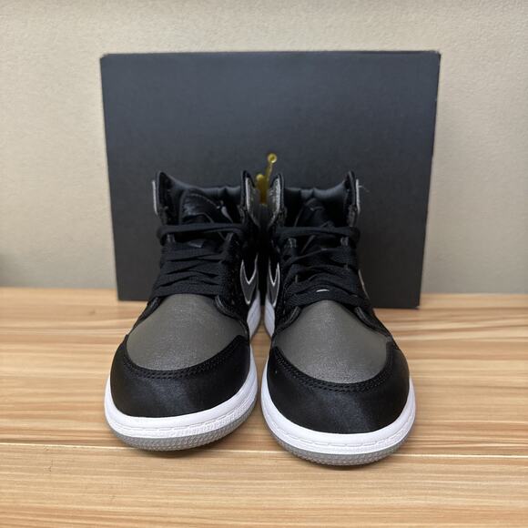 Jordan 1 Retro High OG Satin Shadow PS 13 FD5304 010 Black /Grey - Picture 2 of 6